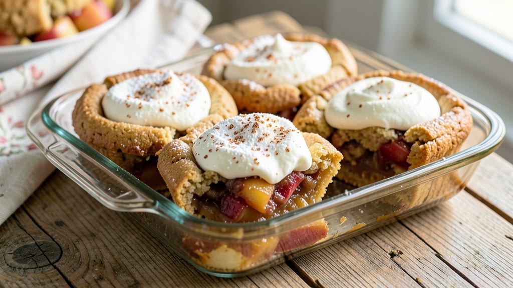 Apple Pie Cookie Cups Recipe: Warm Spiced Apple Filling in Crunchy Edges