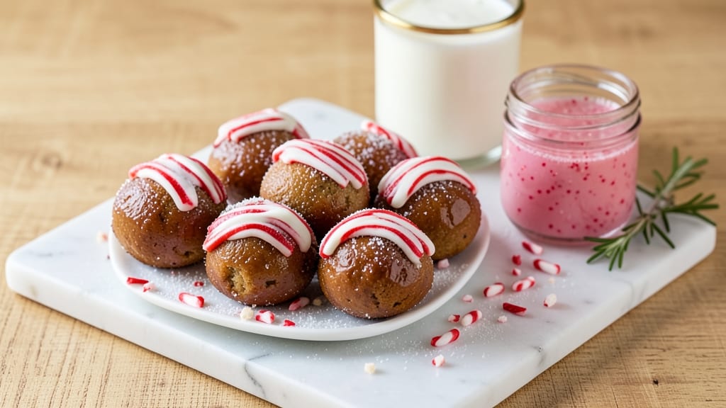 Candy Cane Snowball Cookie Recipe: Peppermint-White Chocolate Swirl Magic