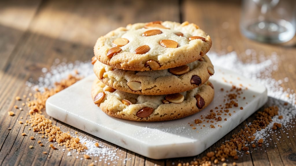 Almond Sandies Cookie Recipe: Nutty Crunch and Buttery Swirl Harmony