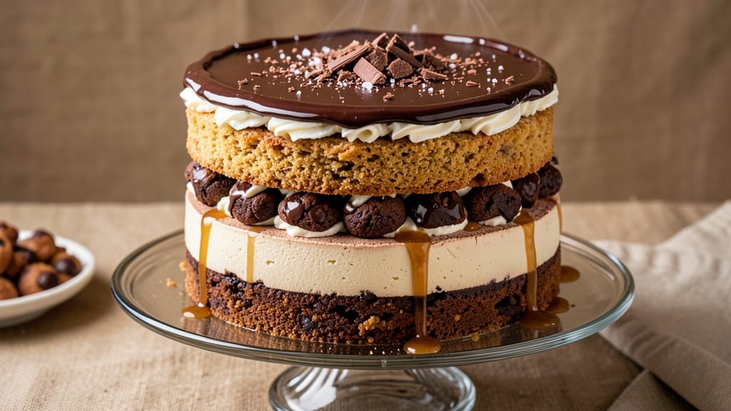 5 Layer Brownie Cookie Cheesecake Recipe: Triple-Layered Indulgence in One Bite