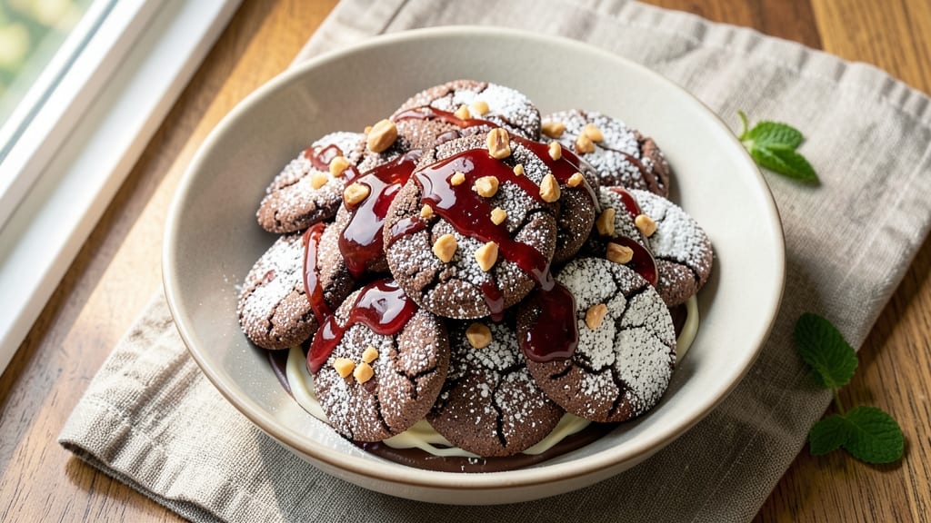 Chocolate Cherry Cordial Cookie Recipe: Fudgy Crunch With Tart Cherry Bursts