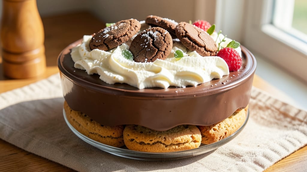 Biscoff Cookie Trifle Recipe: Layered Vanilla and Chocolate Magic
