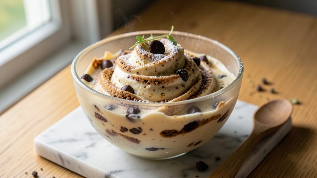 Chocolate Chip Cookie Dough Ice Cream Recipe No Eggs: Rich Swirls and Gooey Chunks in Minutes