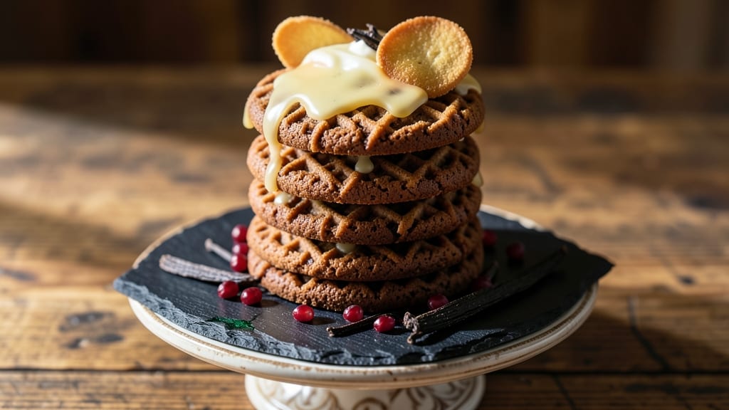 1000 Dollar Cookie Recipe: Luxe Vanilla Bean and Gold Leaf Decadence