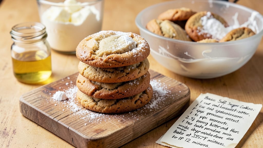 Basic Soft Sugar Cookie Recipe: Pillowy Chew With Vanilla-Kissed Edges