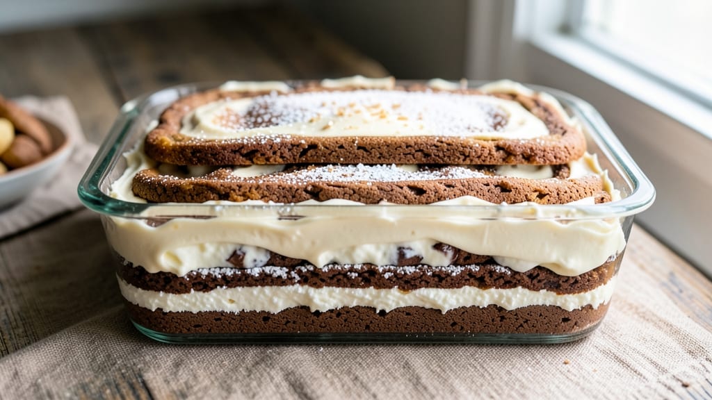 7 Layer Cookie Bar Recipe Eagle Brand: No-Bake Vanilla Bean Swirls and Crunchy Walnut Topping