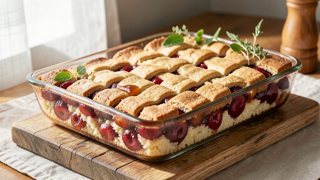 Cherry Pie Cookie Bars Recipe: Triple-Layered Vanilla-Cherry Crunch in One Bite