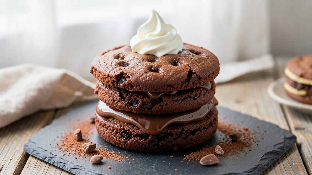 Brownie Cookie Sandwich Recipe: Double-Layered Crunch and Fudgy Magic
