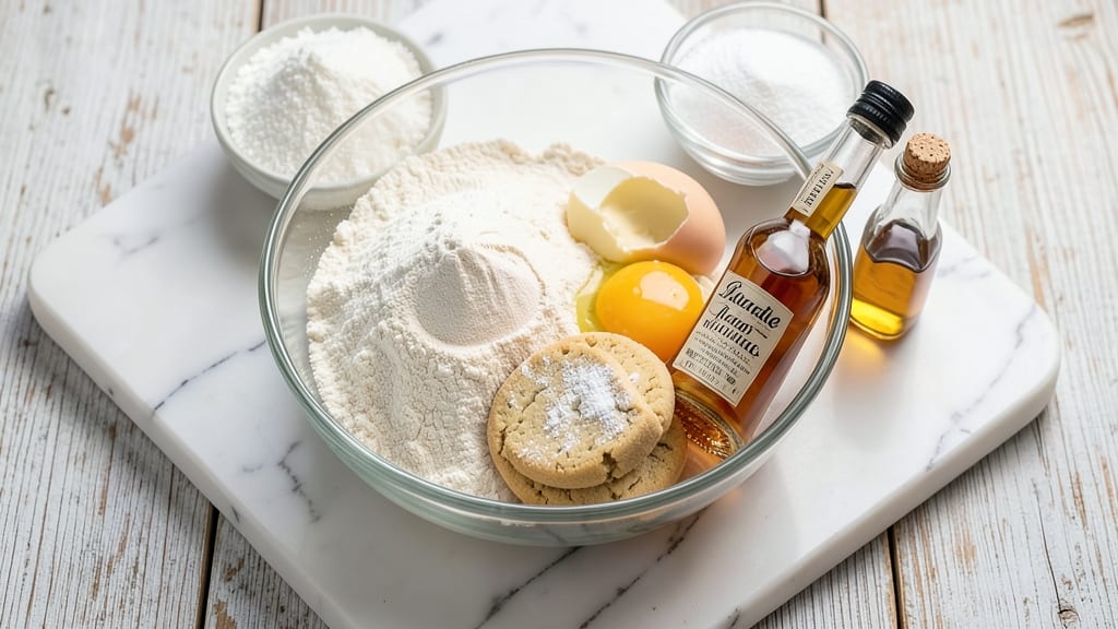 Amaretto Sugar Cookie Recipe: Nutty Liqueur Swirls and Golden Crunch