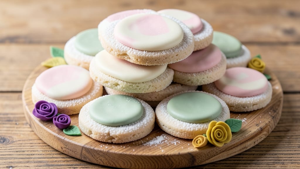 Best Sugar Cookie Recipe for Decorating With Fondant: Stiff Dough That Holds Fondant Like Clay