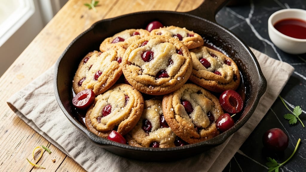 Cherry Cobbler Cookie Recipe: Juicy Cherry Pockets With Buttery Crust