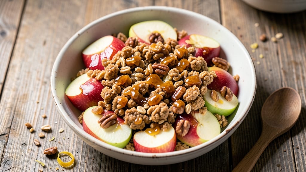 Apple Crisp Recipe With Oatmeal Cookie Mix: Shortcut to Homemade Comfort with Cookie Crunch