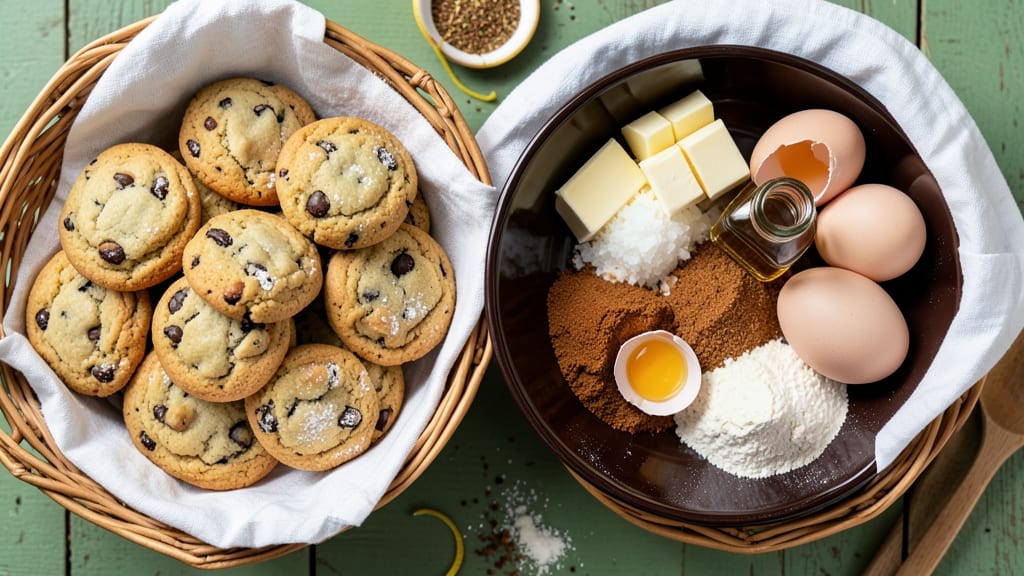 Bowl and Basket Chocolate Chip Cookie Recipe: Dutch Oven Rise for Thick, Cakey Centers