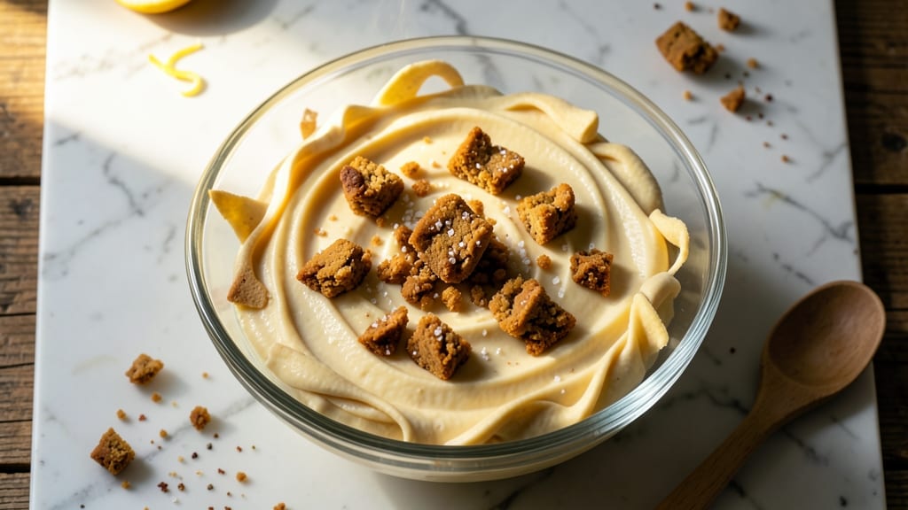 Recipe Using Sugar Cookie Mix: No-Bake Cookie Skillet with Cream Cheese Swirl