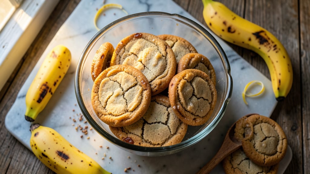 Banana Drop Cookie Recipe: Warm Caramelized Chunks in Every Bite