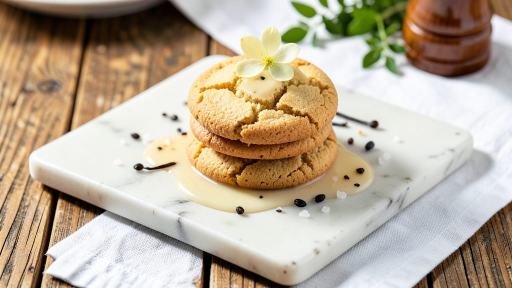 Butter Blossom Cookie Recipe: Vanilla Bean Kiss and Crispy Petal Edges