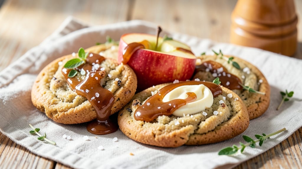 Salted Caramel Apple Cookie Recipe: Buttery Swirls With Crunchy Walnuts