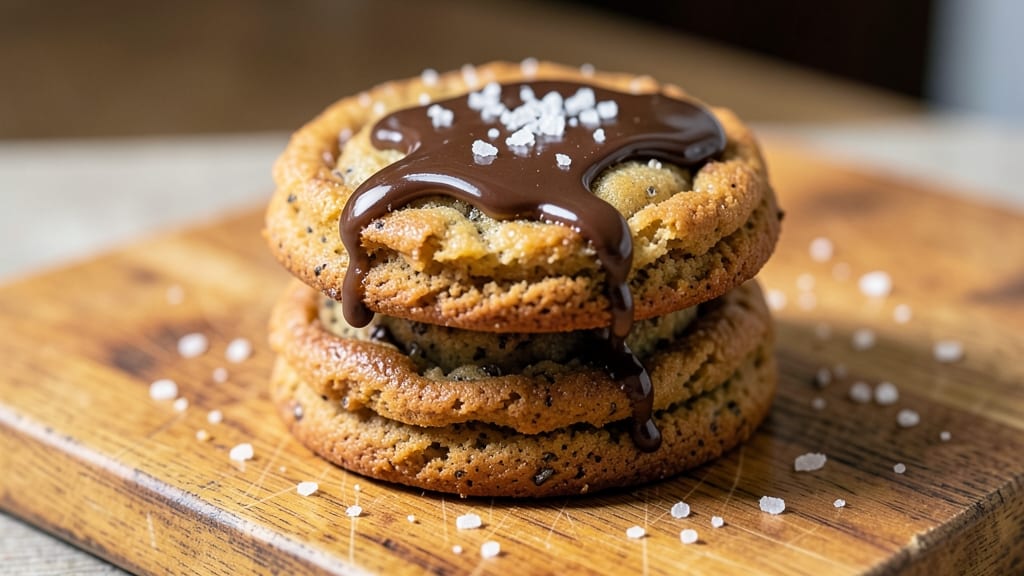 Vegan Subway Cookie Recipe: Flaky Layers and Chocolatey Crunch