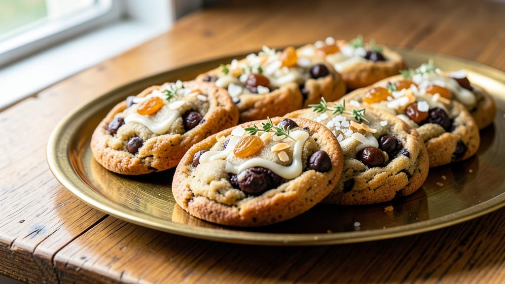 Ambrosia Chocolate Chip Cookie Recipe: Vanilla-Infused Swirls and Crunchy Gold Edges